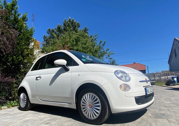 Fiat 500 cena 24400 przebieg: 148000, rok produkcji 2010 z Poznań małe 529